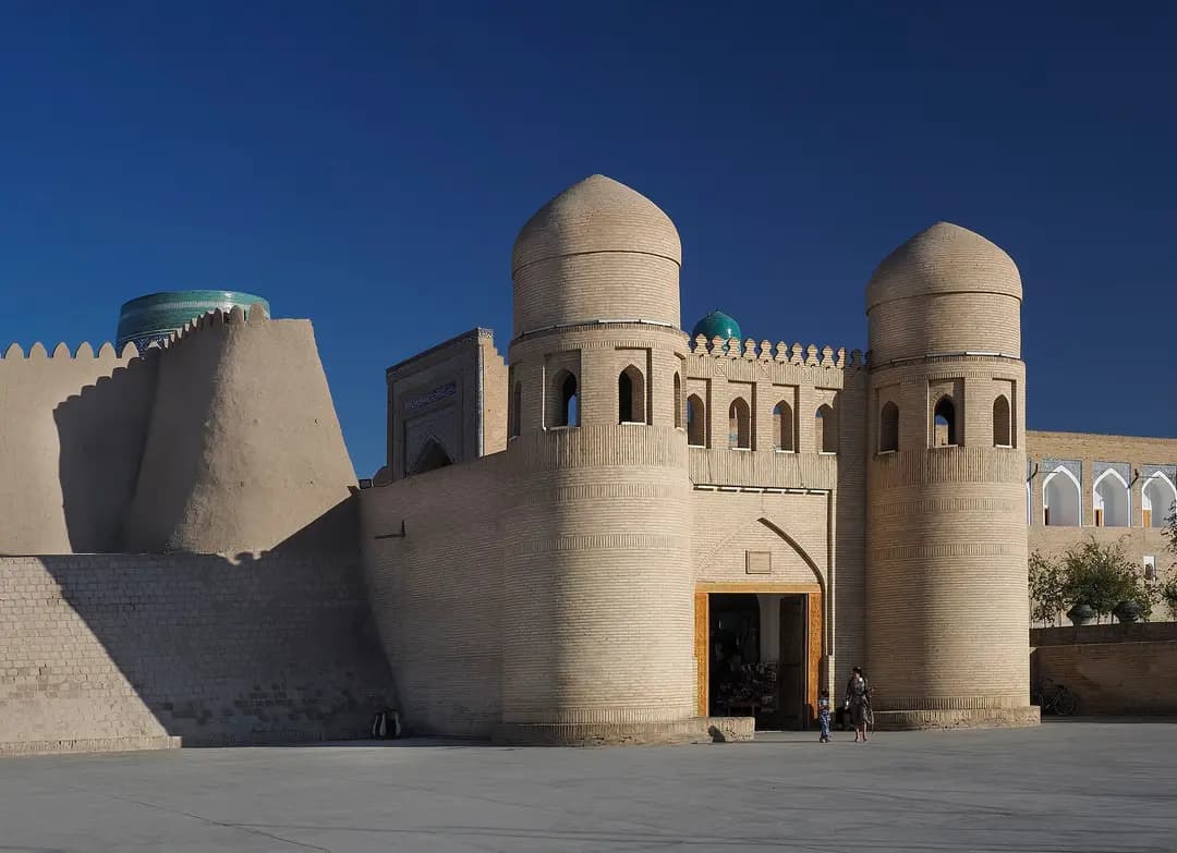 Khiva to Bukhara: train from Khiva station or a car from Urgench