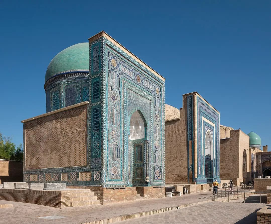 Shah-i-Zinda: the street of mausoleums in Samarkand