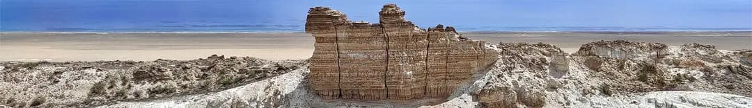 The Ustyurt plateau: canyons, chinks and Lake Sudochye