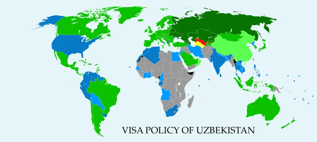 Безвизовый въезд в Узбекистан в 2026: кому и на сколько дней